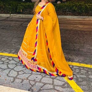 Mayoon dress